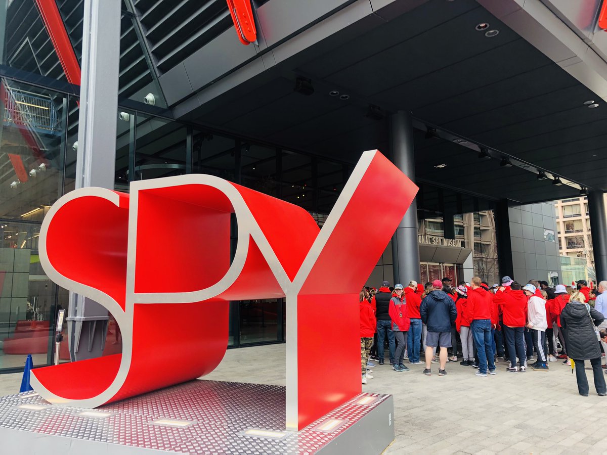lmgevans's tweet photo. These kiddos are loving the International Spy Museum! #ChargingintoDC https://t.co/vdL6FM23qp