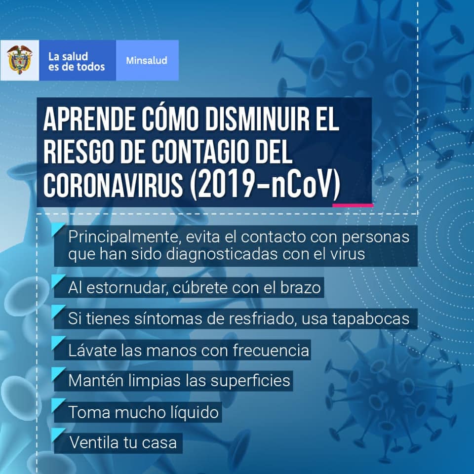 ¿Sabes cómo evitar el contagio Coronavirus?