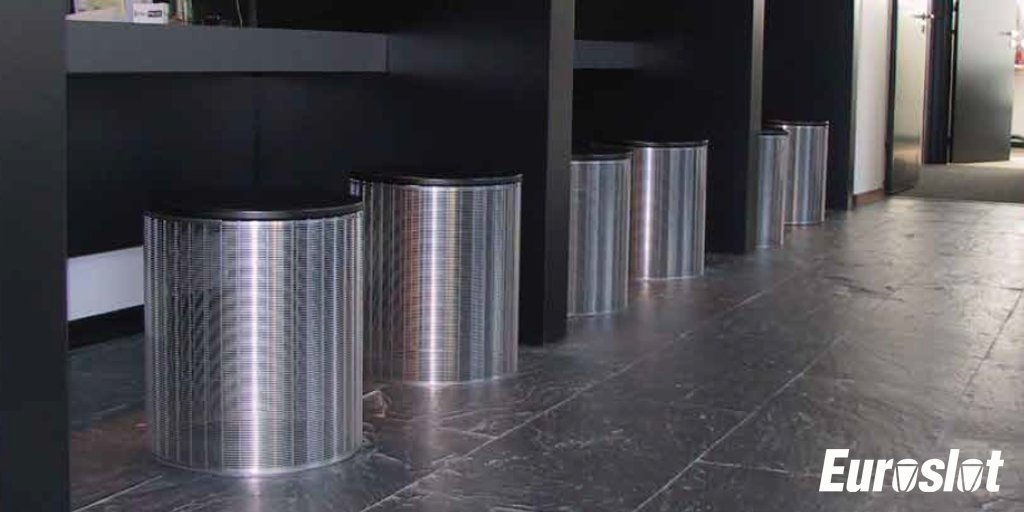 Laser_Build's tweet photo. As grelhas da Euroslot podem também fazer parte do mobiliário de locais públicos.
#andritz #Euroslot #LaserBuild #inox https://t.co/qPZDkT1gYF