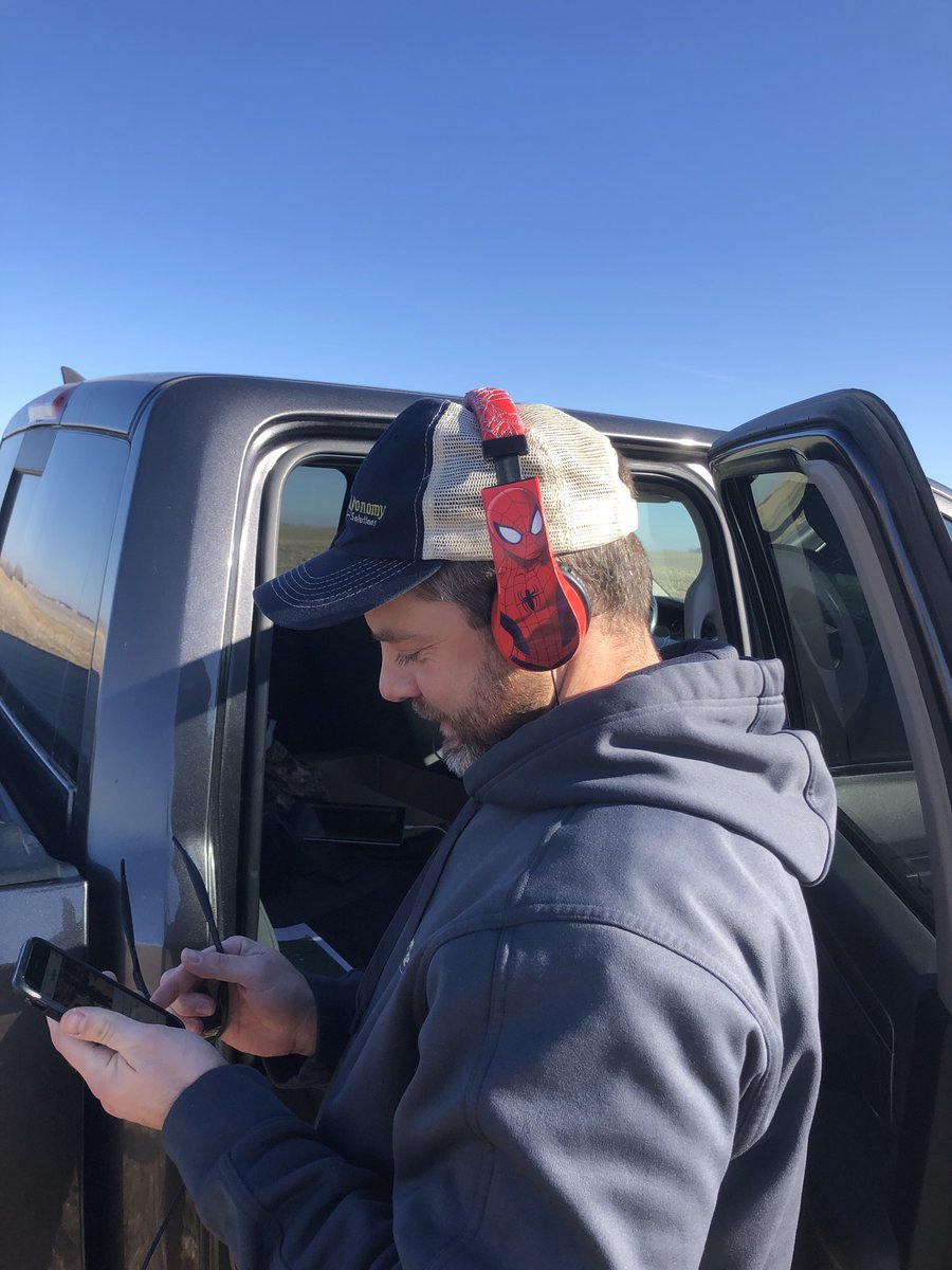 CompleteAgro's tweet photo. When you forget your ear buds on grid sampling crew.... https://t.co/SKqFLHg4cn