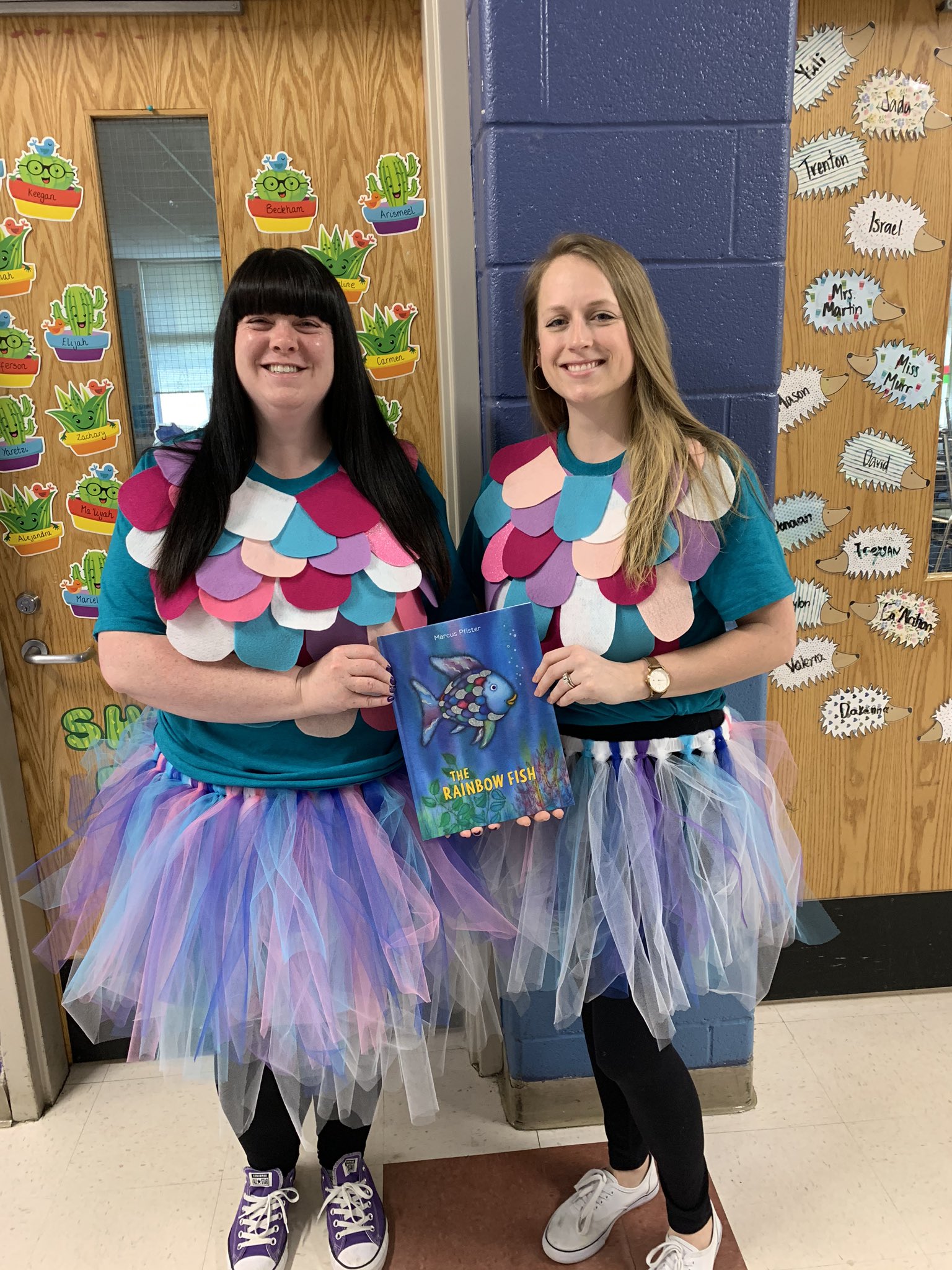 Rainbow 2024 fish costume