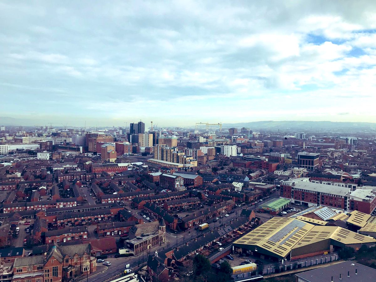 LifeAdventureCo's tweet photo. Today’s work view... prep for a forthcoming event... any ideas?

@FriendsCCNI #fundraising #charity #event #abseiling https://t.co/t0N2otO3pJ