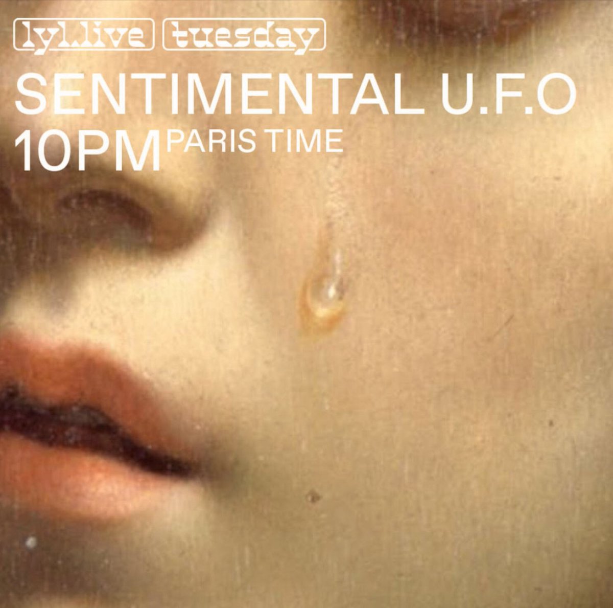 « How long does a tear take to dry? »
♪♪ —- Ex Syracuse member, the exquisite French artist &amp; producer, Isabelle Maître as Espilove • Sentimental U.F.O Last Pilgrims Of Love Mix <a href="/LYL_Radio/">LYL Radio</a> (Season II, Épisode II, Feb 2020 —- Les Nébuleuses de Prométhée) soundcloud.com/sentimentalufo…