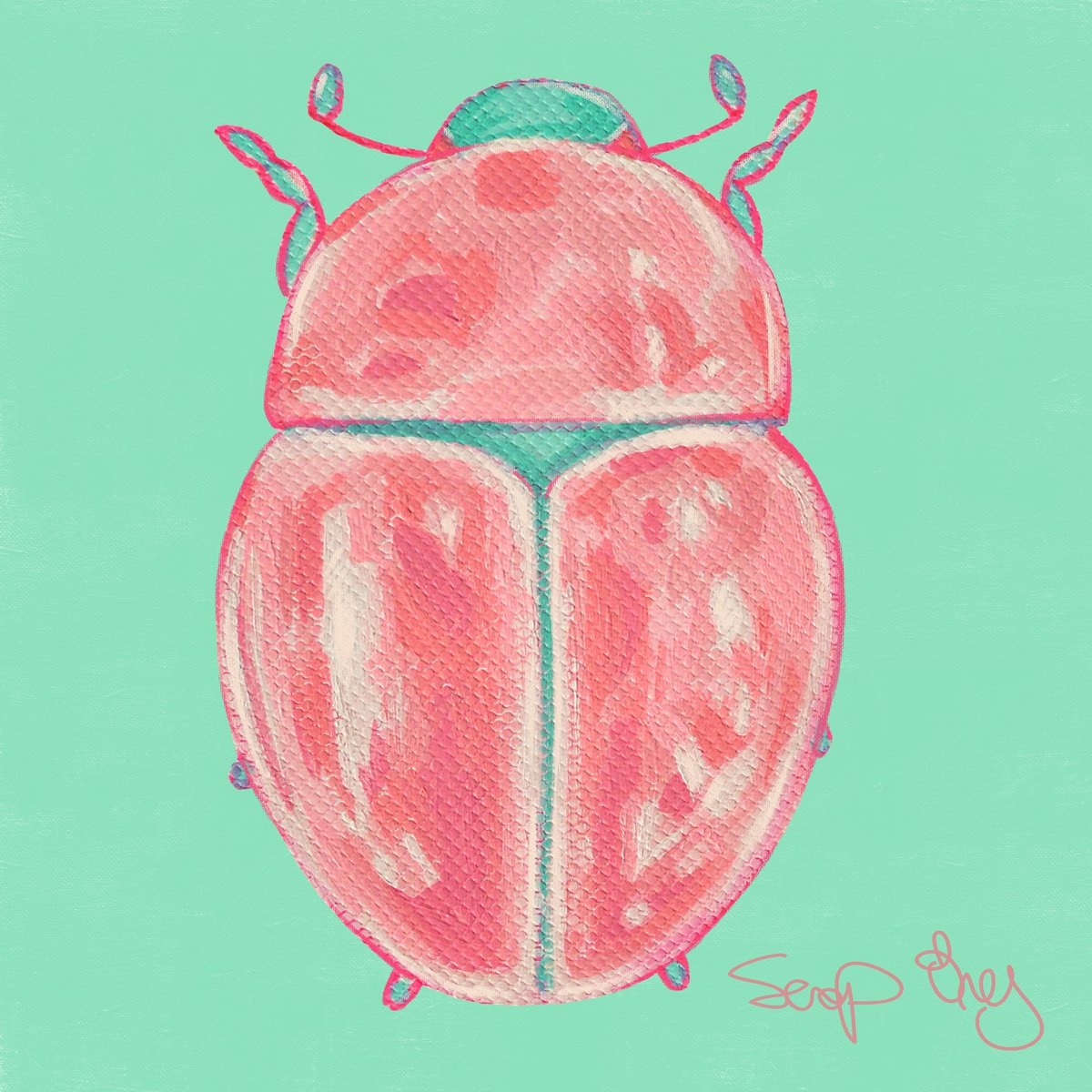 seraponeyart's tweet photo. How You Like Me Now?

#howyoulikemenow
#bugs #bugdrawing #pink #pinkinsect #insectdrawing #insect #candypink #candycolors #acrylicpaint #painting #art #artist #artproject #artoftheday #fridayart #pinkart #pinky  #painter #seraponey https://t.co/MDw0mHKZGj