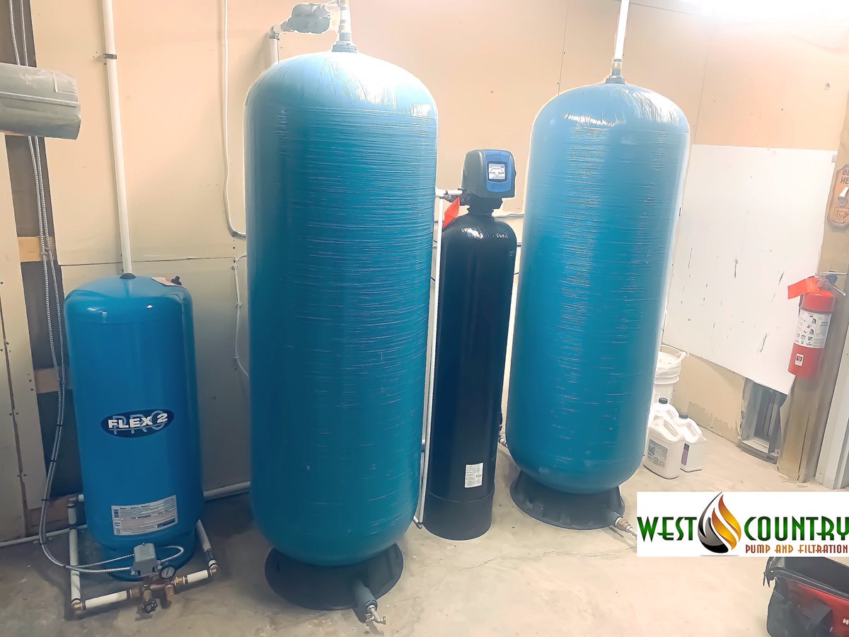 Happy Friday!

This is another Installation we got done yesterday! We offer all kinds of Water Treatment Systems. Contact us your Trusted Water Treatment Specialists! 

#westcountrypump #watertreatment #watersofteners #reverseosmosis #peroxideinjection #ultravioletlight #pentair