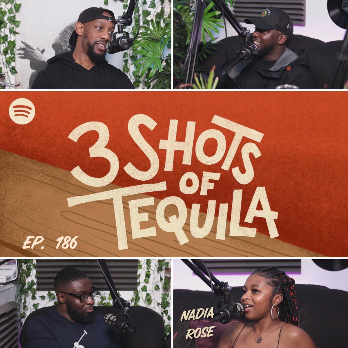 nadiarosemusic's tweet image. I joined the boys on #3shotsOfTequila for a very funny and insightful conversation, enjoy🥃 open.spotify.com/episode/36HD3k…