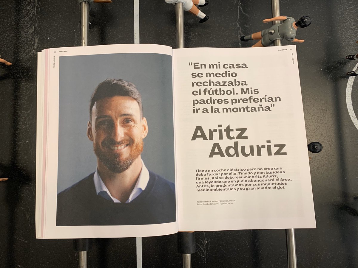 beltran_marcel's tweet photo. Entrevisto a Aritz Aduriz en el #Panenka94. Un tipo humilde para el que jugar en el Athletic es hacerlo en una cuadrilla de amigos que se mide a los mejores equipos del mundo. No hay pelea más bonita. Y no hay sueño que no te conceda una última oportunidad. 18 de abril, Sevilla. https://t.co/E27gKzlmsC