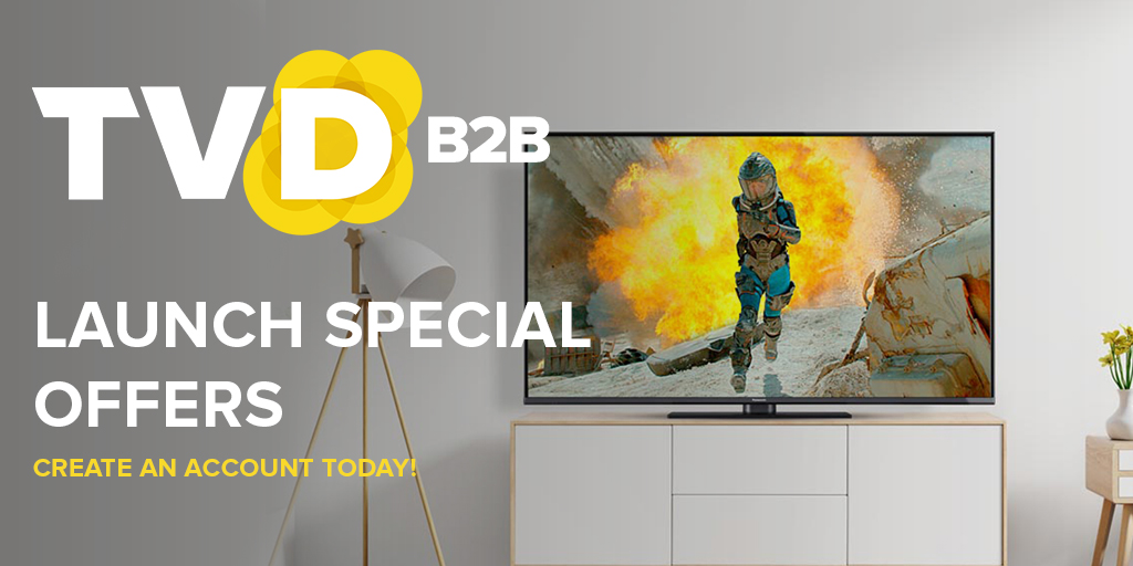 To celebrate the launch of our new website, we have put together a selection of products at a special launch price. 

These prices are available for a limited time only, with a range TVs starting from just £134 + VAT.

Open an account here 👉 tvdb2b.com/our-products/l…