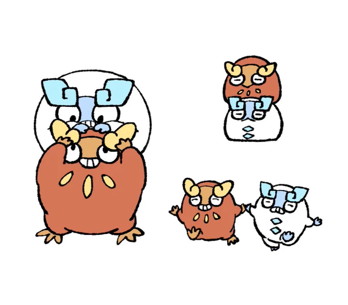 ダルマッカ ロコン フライゴン族 ダグトリオとシャワーズ 