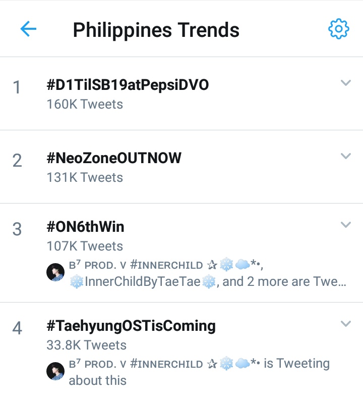 thvxutee's tweet photo. #TaehyungOSTisComing is now trending topic in Philippines, Malaysia, Vietnam, and India after the announcements of Taehyung OST for Itaewon Class. https://t.co/O4ylCTqyKk