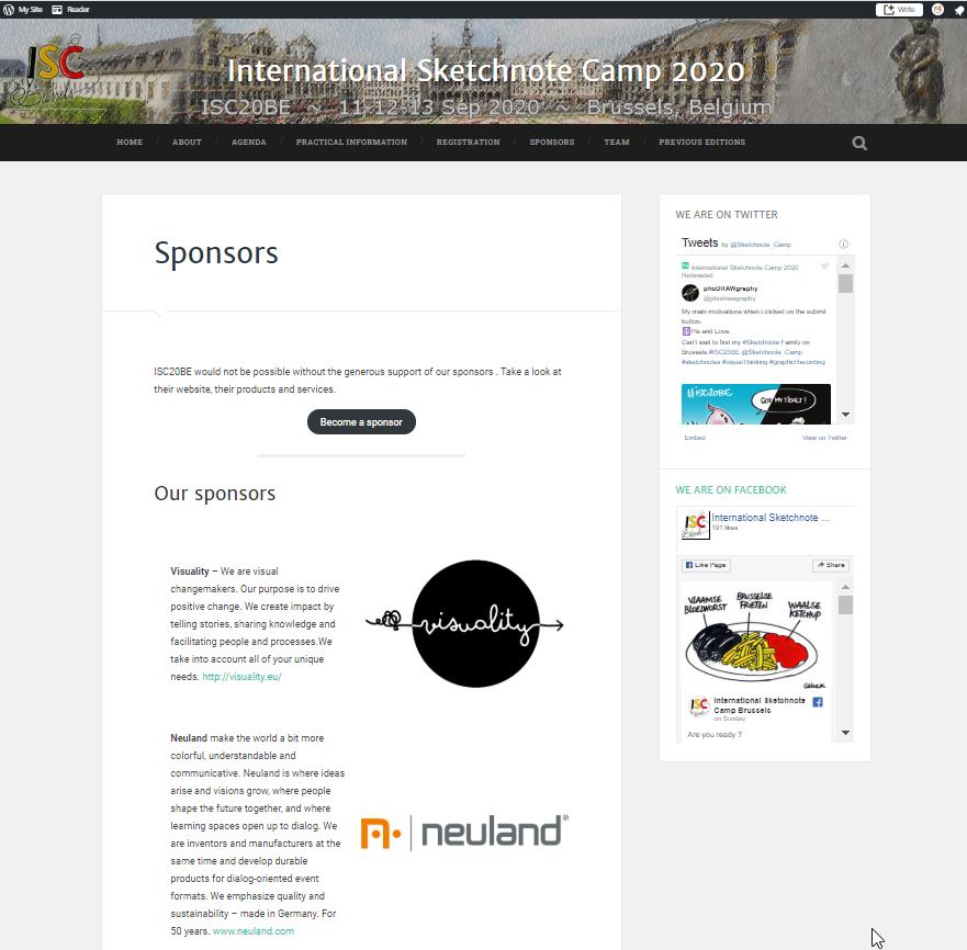 Sketchnote_Camp's tweet photo. Happy to announce that #NEULAND, that makes the world a bit more colorful, understandable and communicative, is our 2nd official sponsor.
Would you also like to gain visibility with the international #sketchnote community by supporting #ISC20BE? See https://t.co/QjXxLGsw9H https://t.co/Kdzs0Q3T38