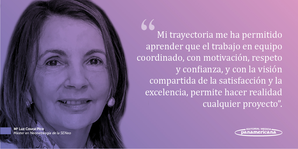 La Dra. Mª Luz Couce, directora del Máster en Neonatología de la Sociedad Española de Neonatología (<a href="/SENeonatologia/">seNeo</a>), participa en nuestra campaña #MujeresQueInspiran con motivo del #DíadelaMujer #MedicaPanamericana