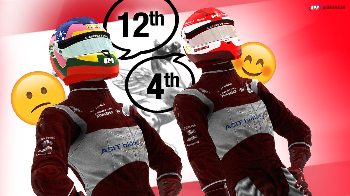 KondhorTeam's tweet photo. 🐎 TOSCANA F2 GRAND PRIX 🐎

Both cars finished this time! 🙌

- Despite a very good start up to P5, @IMessi99 suffered contact twice and finished 12th.
- Daplein qualified 4th and finished 4th aswell! Solid race  for the Swiss.

Hungaroring next ! 💪🇭🇺

#RedForKondhor 🔴 https://t.co/dcWZYTtX7I