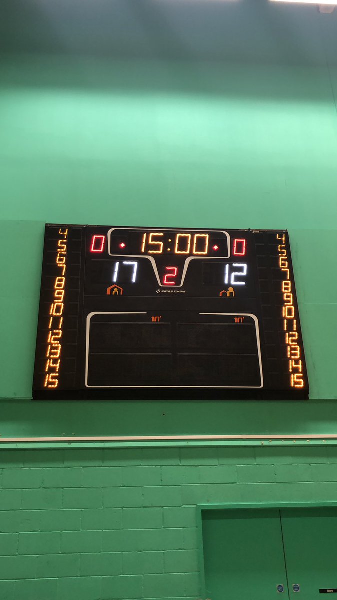 A very close first quarter! Scores 🏐
<a href="/BromsSchool/">Bromsgrove School</a> 17
@Alleyns_School 12
 #isncfinals