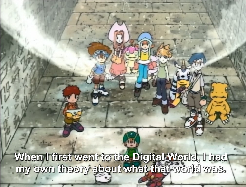 But still, this was just a theory of Koushiro from the evidence he had collected. Looking at the whole, we know that this was not true. And in fact in episode 33 of Digimon Adventure 02 (which I always refer to) we see Koushiro making references to that.