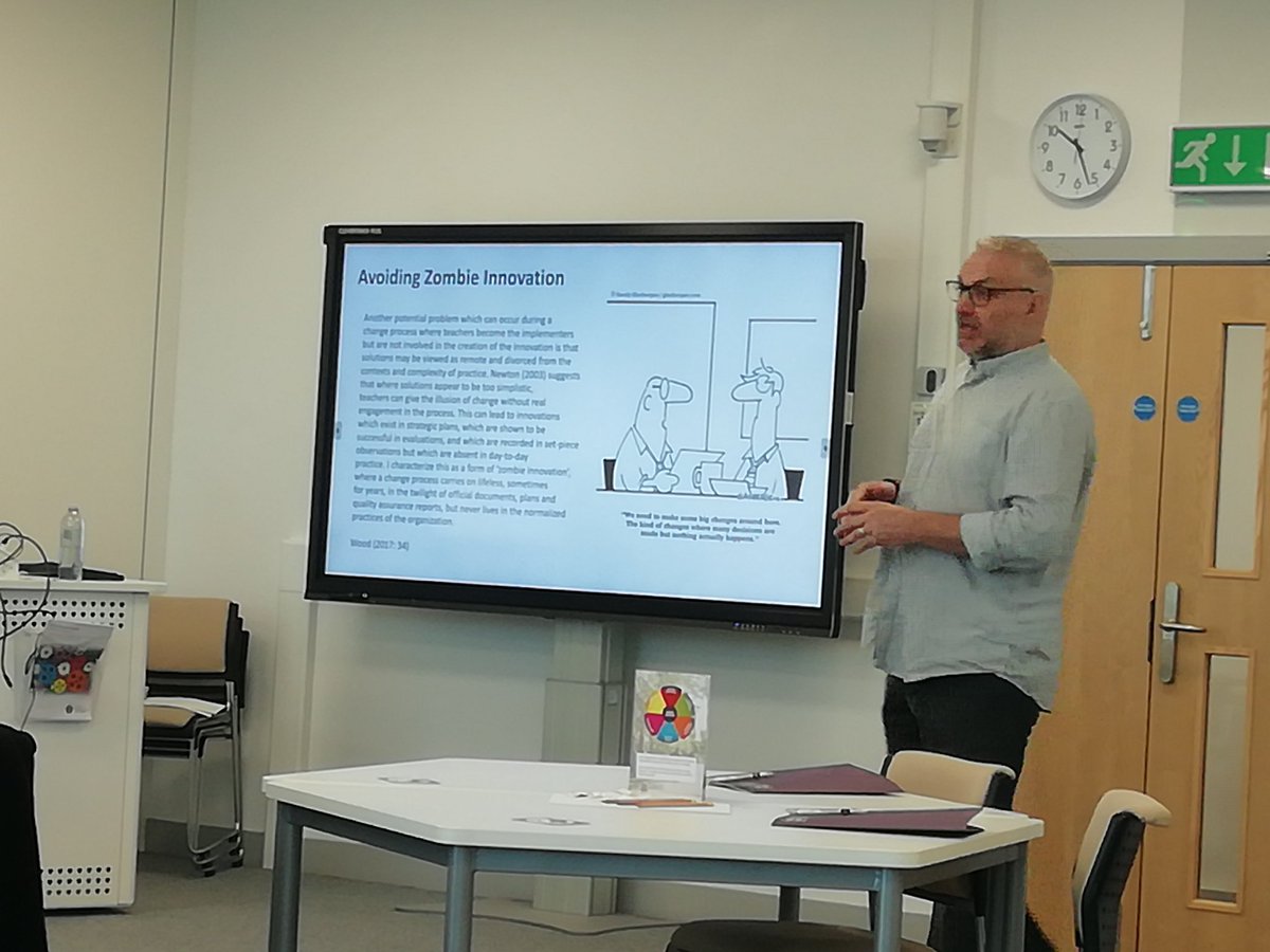 Great first session from Phil Woods from @BGULincoln on practitioner research as organisational change at our scholarly activity in #CBHE event. Next session looks at working with students as #coresearchers.