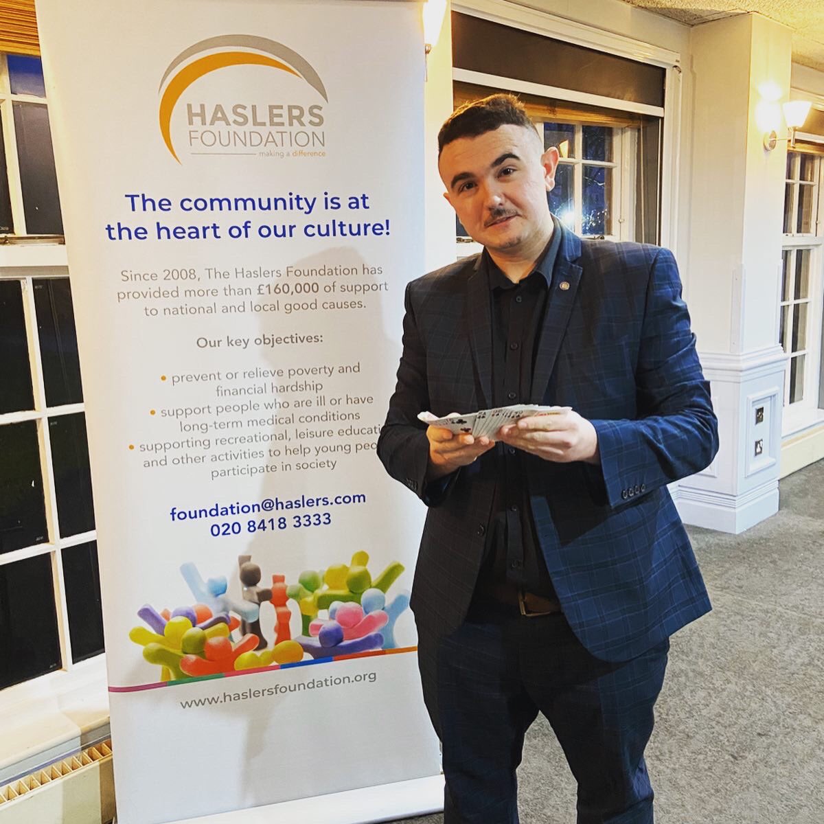 haslersuk's tweet photo. Thank you to @_BenHartley95_ for coming along and entertaining our guests throughout the evening!
#quiznight #charity #raffle #fundraising #accountants #local #intentionallydifferent https://t.co/QKcQzHsjuF
