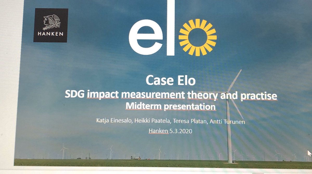 Yksi vuoden parhaista päätöksistä oli palata koulupenkille opiskelemaan vastuullisuusasioita aikuistenoikeasti <a href="/Hanken_fi/">Hanken School of Economics</a>. Yhteistyötä löytyi myös <a href="/EloTyoelake/">Työeläkeyhtiö Elo</a> kin kanssa. Nyt on hyvä lähteä lomalle, kun erään ison projektityön puoliväli on saavutettu #crmodule