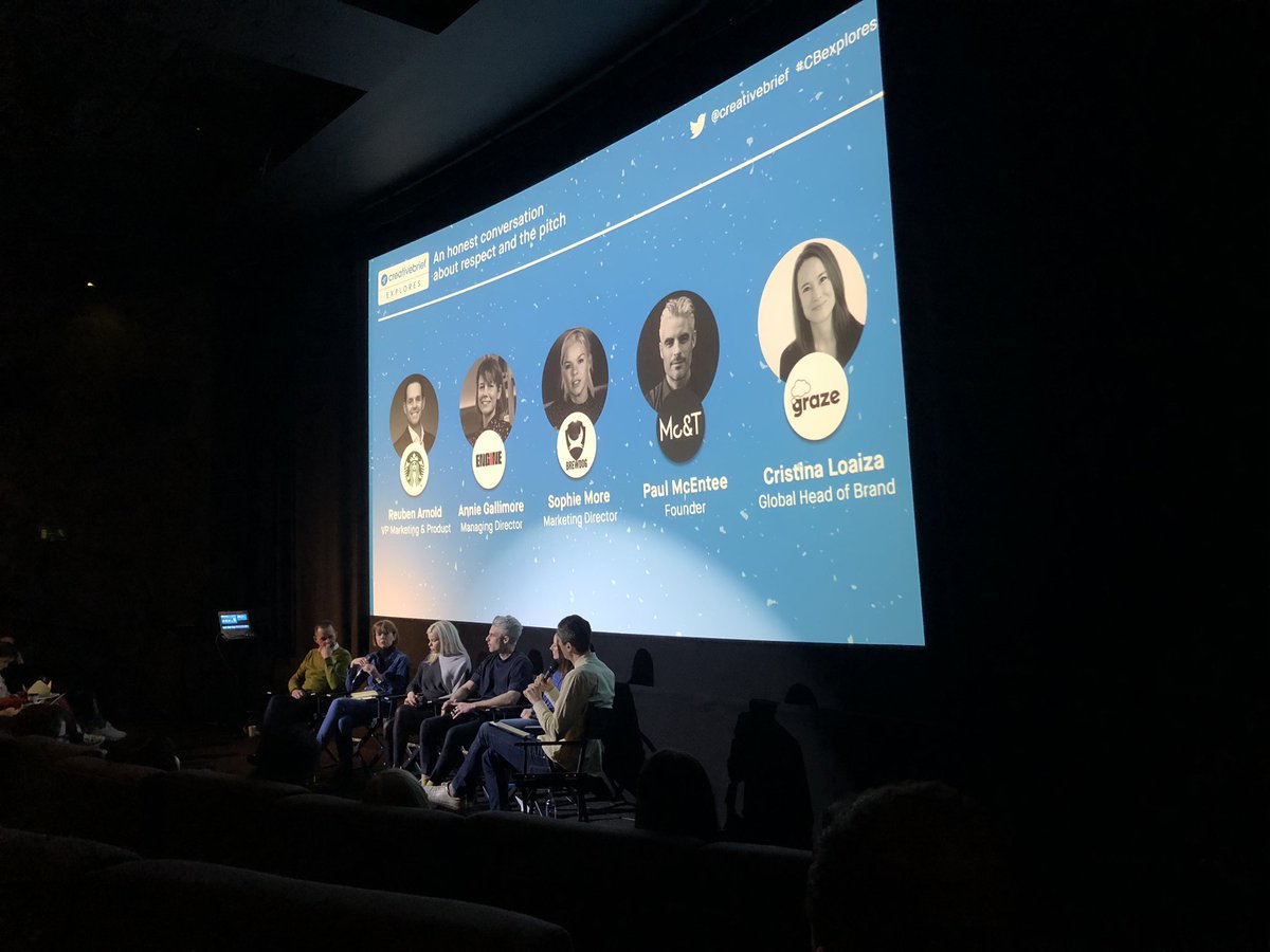 louloufielding's tweet photo. Thanks @creativebrief for a fab panel talk this morning on respect and the pitch #CBexplores #snapldn https://t.co/ImFLHNuyoY