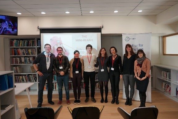 BrainComEU's tweet photo. During #idays2019 .@_martadf was part of a #multidisciplinary #team developing #innovative solutions to challenges proposed by @Essilor & scored 10th place in the winners’ event in #Paris! @UniBarcelona @emprenUB @EIT_iDay @EIT_Health_es
#MeetBrainCom #WomenInSTEM #scicomm (5/7) https://t.co/CqZvkcr5Kz