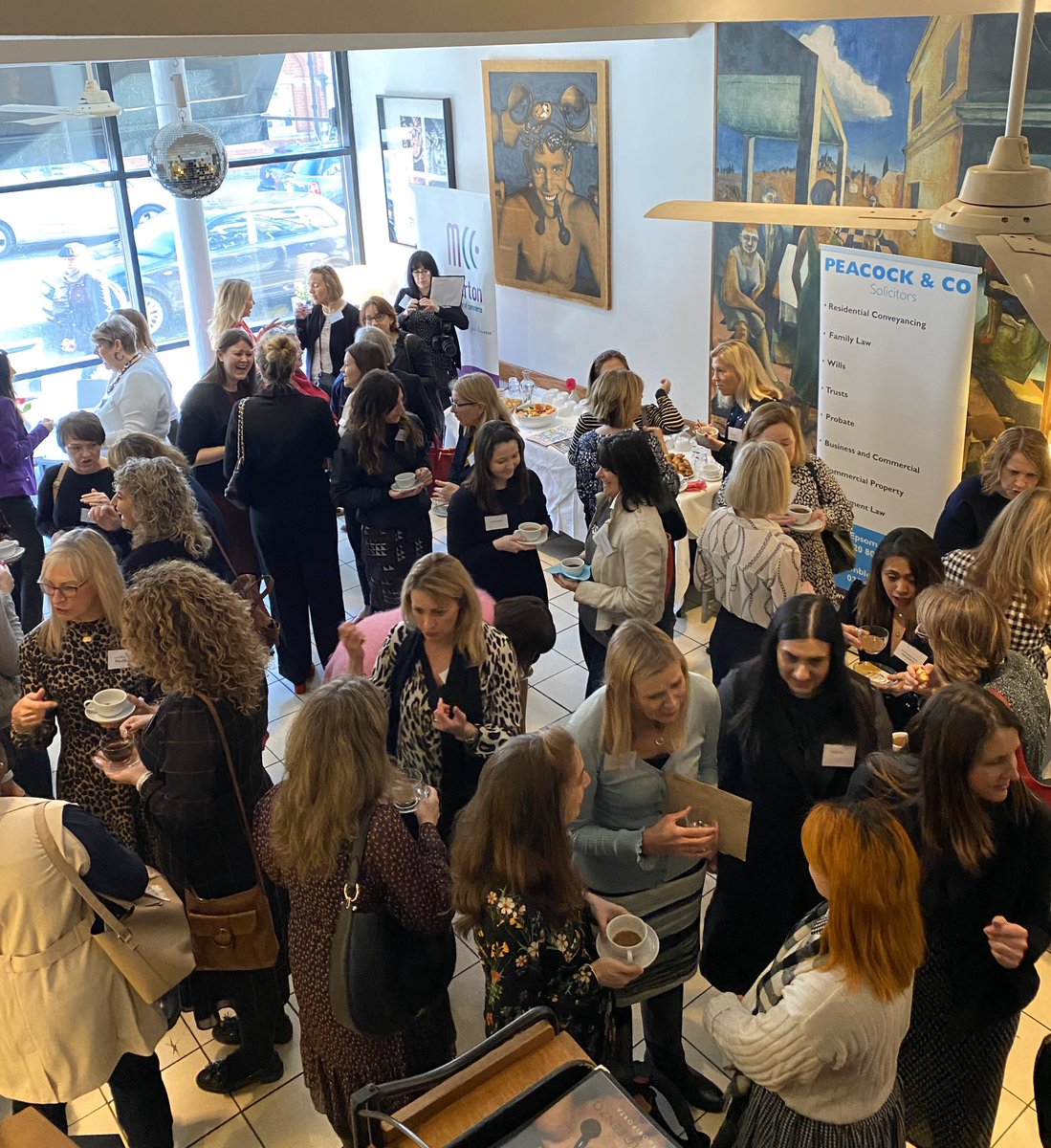 Thanks to everyone who came to our International Women’s Day breakfast. We heard confidence tips from <a href="/EstherStanhope1/">Esther Stanhope</a>, met inspirational women in business and ate delicious pastries! <a href="/PeacockandCo/">Peacock & Co Solicitors</a> <a href="/MertonChamber/">Merton Chamber</a> <a href="/sanlorenzoSW19/">San Lorenzo Wimbledon</a>