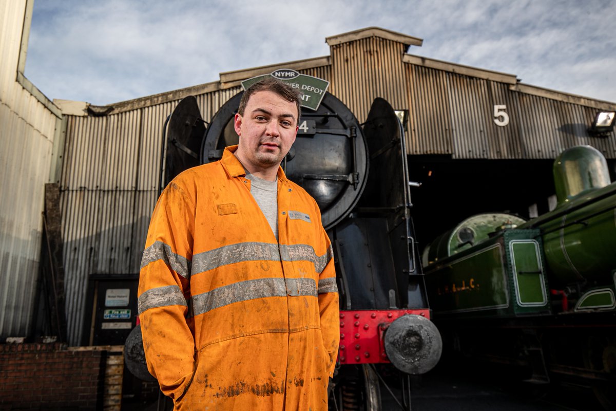 All hail Kieran, King of the Railway! The new series of The Yorkshire Steam Railway: All Aboard continues Friday 6th at 7.30pm on Channel 5. Catch up on all previous episodes on My5. All aboard! 🚂