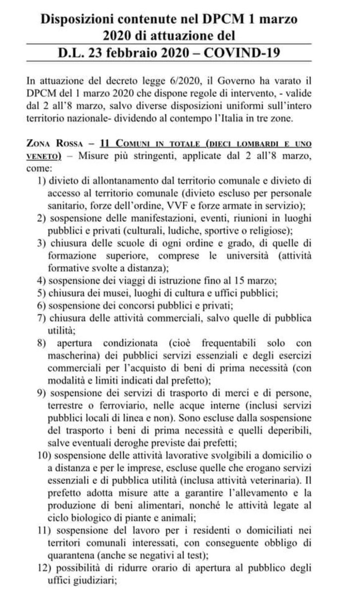 FerriCosimo's tweet photo. #Coronavirus, ecco una sintesi dei provvedimenti emanati dal #Governo.

https://t.co/rAINsbVgIZ https://t.co/IU6ozTkDM0