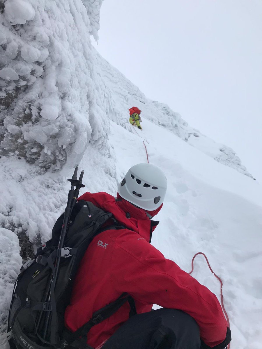 OC65Sqn's tweet photo. A couple of great final days winter mountaineering with @Sapper_Climbing on the winter mountaineering meet in #Glencoe #Scotland. @Proud_Sappers https://t.co/JYfGGBmaNu