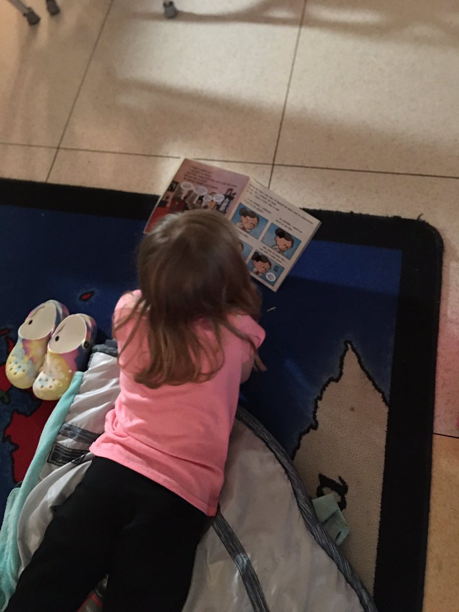 CastoMrs's tweet photo. We celebrated Read Across America earlier this week with an hour of quiet reading time! We chose some favorite books, took our shoes off and enjoyed reading. The Ss loved it! @MylanPatriots #ReadAcrossAmericaWeek #2ndgrade https://t.co/q1OLfTJEel