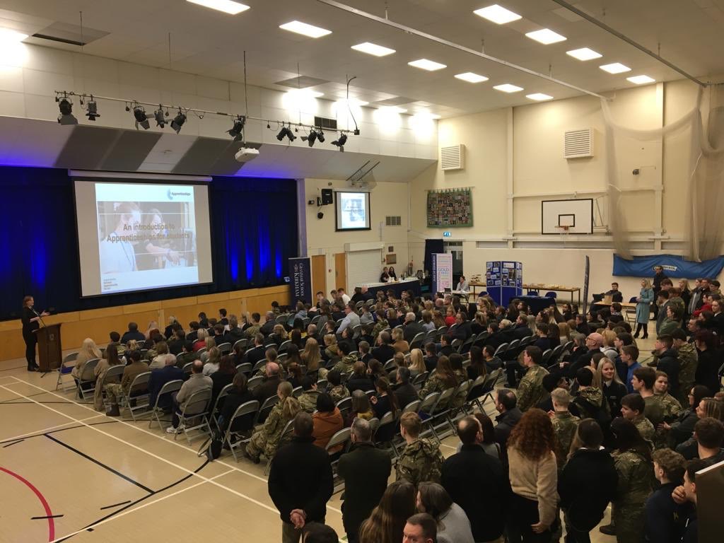 KGSCareers's tweet photo. Thank you to everyone who attended our Higher Education workshop - ‘standing room only’! #NCW2020 @KGSCareers @KirkhamGrammar @NWLyoungchamber https://t.co/1NruT7brCh