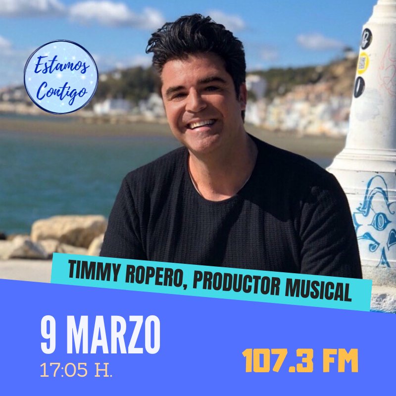 contigomalaga's tweet photo. El lunes contaremos con dos grandes entrevistas en nuestro programa, @timmyropero y @roimaduran. Te esperamos el lunes 9 a las 17:05 en el 107.3 FM o en https://t.co/r5p1ZPcLR9 https://t.co/QcuAzX1YNm