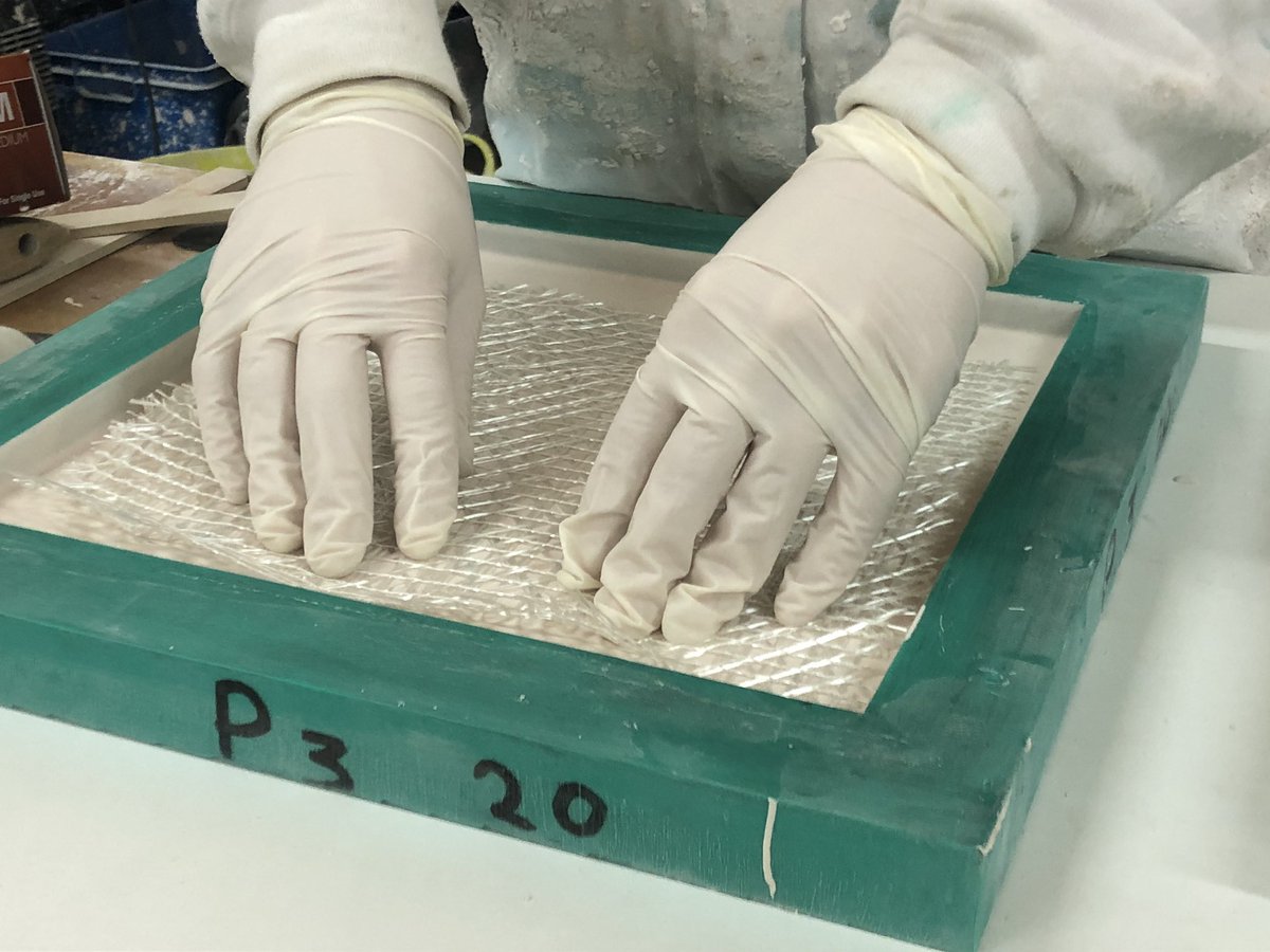 DesignandVisual's tweet photo. Loving these #AC730 #Jesmonite tiles. Incredible that you can make a #cement based resin look like metal with a gel metal top coat applied to Jesmonite AC730. #lovejesmonite #grc visit our Jesmonite page https://t.co/tpySGe3lKs https://t.co/Oas7SFPKRB