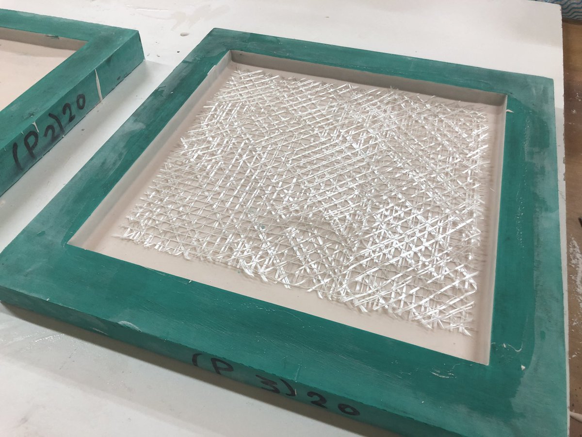 DesignandVisual's tweet photo. Loving these #AC730 #Jesmonite tiles. Incredible that you can make a #cement based resin look like metal with a gel metal top coat applied to Jesmonite AC730. #lovejesmonite #grc visit our Jesmonite page https://t.co/tpySGe3lKs https://t.co/Oas7SFPKRB