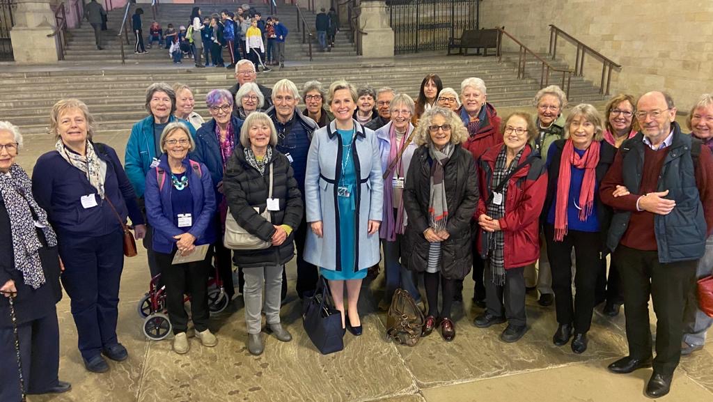 Another great day out at the House of Commons for Guildford @U3A_UK meeting our new MP Angela Richardson.   #Learnlaughandlive #GuildfordSurrey