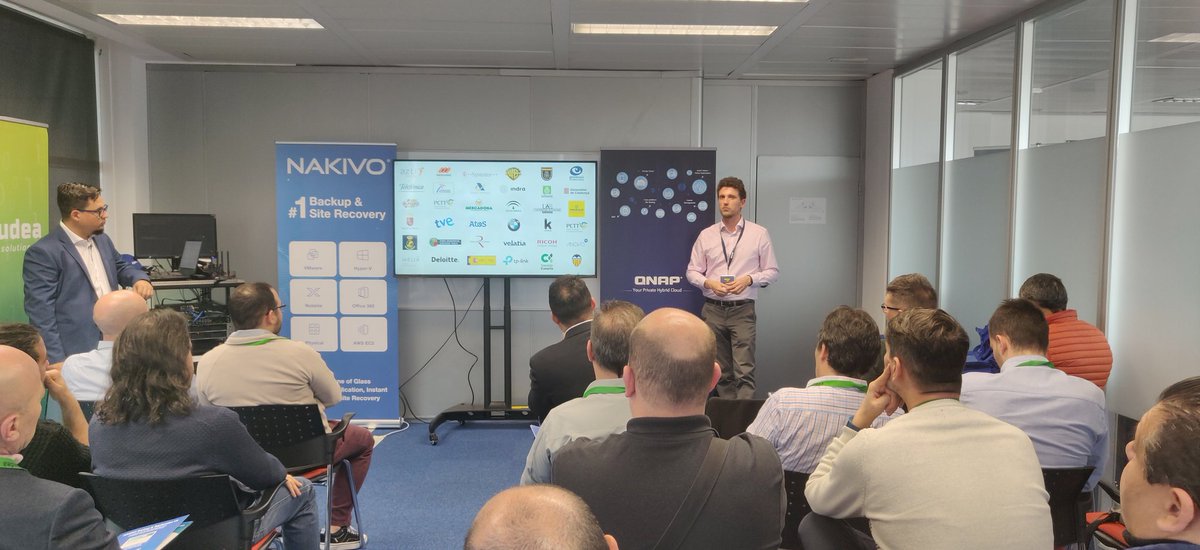 Qloudea_com's tweet photo. Adrián hace un repaso de todos los clientes que confían día a día en QNAP como almacenamiento para su empresa. https://t.co/tnVftg5FM1