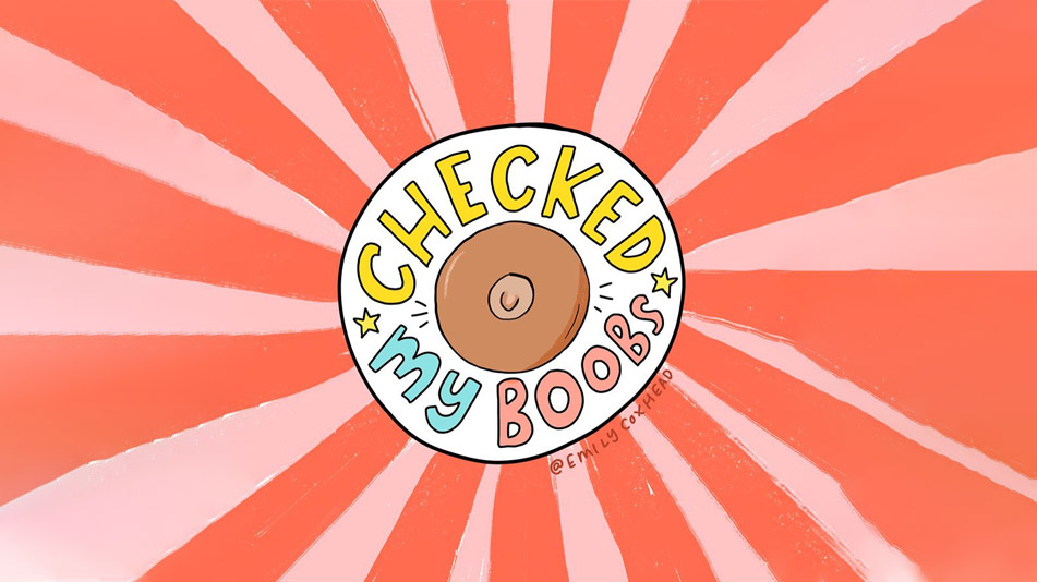 CoppaFeelPeople's tweet photo. We know the world of boob-checking can be confusing. So whether you're a guy, gal or non-binary pal #BoobBot is here to chat you through it - https://t.co/arKUhvNOPW  Then give yourself a pat on the boobs for being proactive about your health.🎨@emilycoxhead https://t.co/uiFgXeTaHh