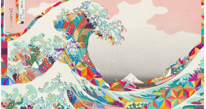 かっこいい🌊 #こんなところに北斎 #FindingHOKUSAI