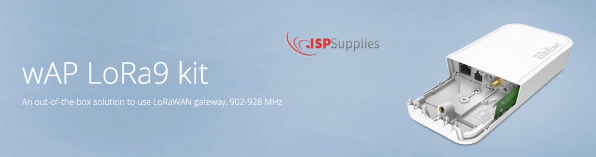 The Mikrotik wAP LoRa9 Kit delivers excellent and stable performance in almost any weather conditions. Outdoor Weatherproof Wireless Access Point supports 902-928 MHz and provides 2.4Ghz Wifi and one Ethernet port. 
 
ow.ly/FJ4O50xRjmd