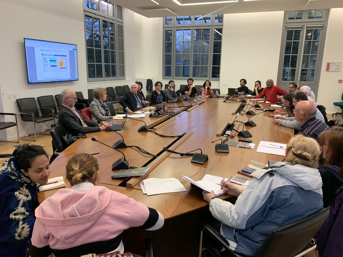 RdeStMartin's tweet photo. Mercedi 4 mars 2020 Réunion de préparation de la semaine de l'Amerique latine, et des Caraïbes sous la presidence de l'Ambassadeur LAFORET
#SALCoccitanie #SALC2020 #MUFRAMEX #PREFECTUREOCCITANIE https://t.co/l8cjbmKrTW