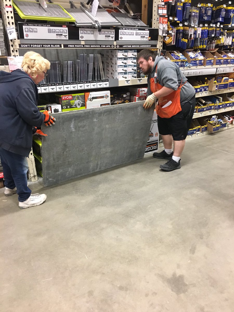 #beingsafe6956 #gloveit <a href="/HomeDepot6956/">Honesdale HomeDepot</a> @anissa_meyers Being safe during our morning walk in Paint- loving it. Not only fixing leaning product but also wearing gloves. <a href="/GuyRMathews2/">G. R. Mathews</a> <a href="/Matttdoe/">Matthew Mitchell</a>