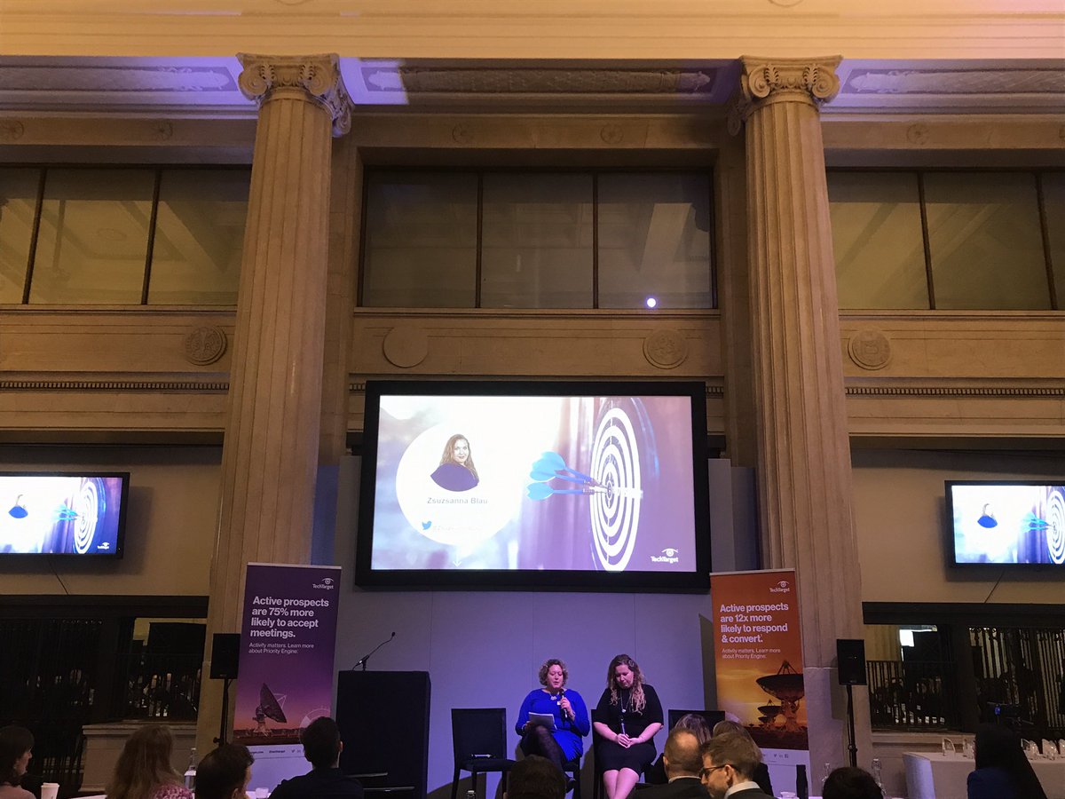 InformaTTGT's tweet photo. Coming next is another tale from the field - @nokia’s @ZsuzsannaBlau shares her experience about ABM and email nurturing best practices #TTGTSummit https://t.co/F5zb5W3nrM