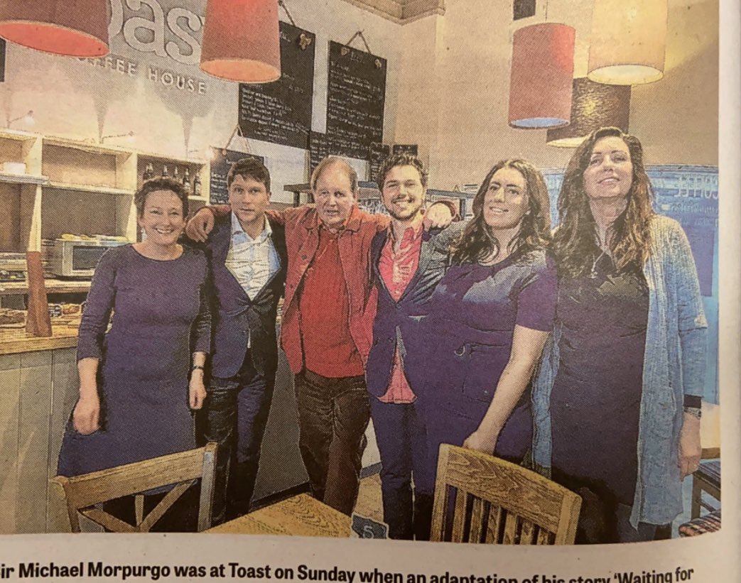 HouseOkehampton's tweet photo. Spot us in this weeks okehampton times | pictured with @MichaelMorpugo @DogberryFinch #BenCookson & #TobyTorlesse https://t.co/6BVv6zBkuH
