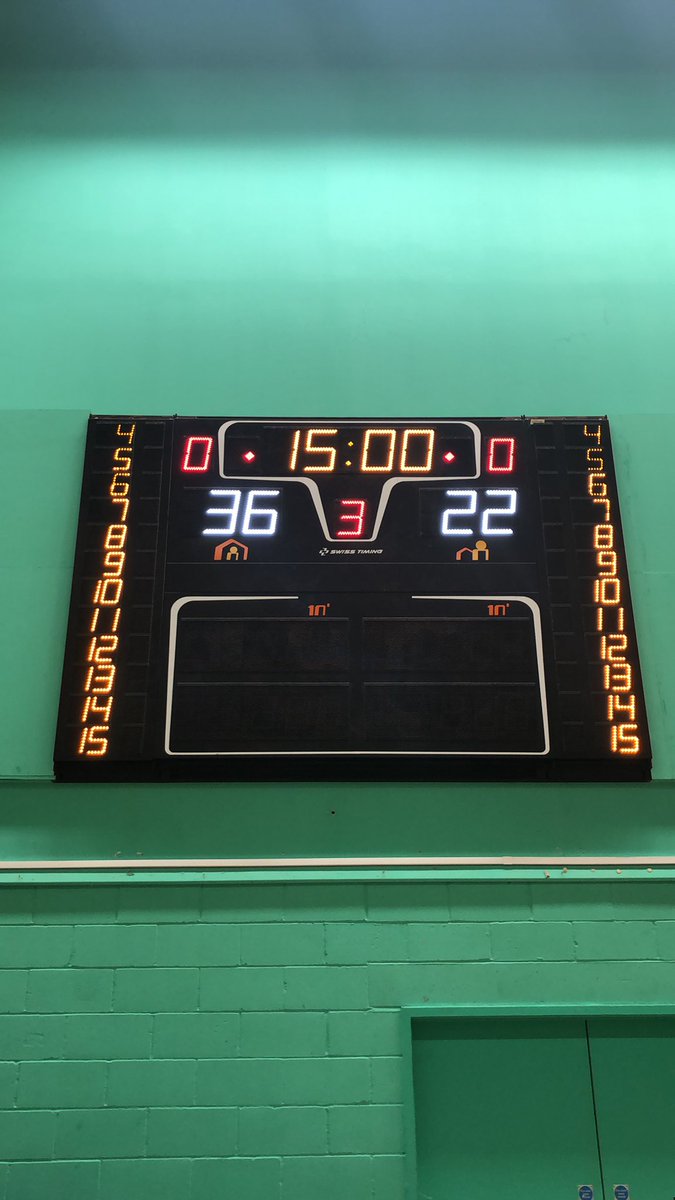 End of second quarter scores 🏐
@Alleyns_School 22
<a href="/BromsSchool/">Bromsgrove School</a>  36 #isncfinals