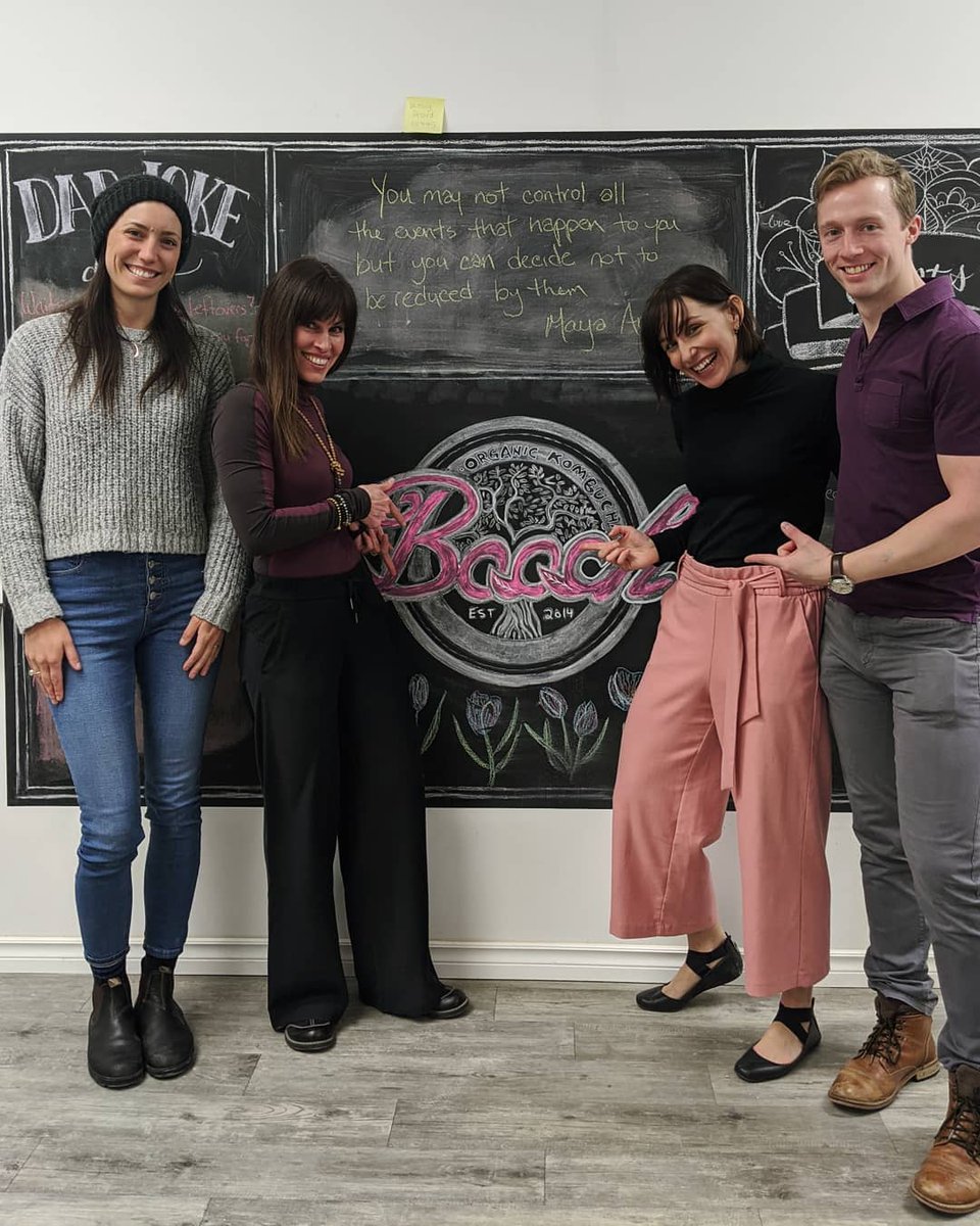 CassieHawrysh's tweet photo. Caught in the act! π³
The act of empowering beliefs, that is.πβπΌ This week #TheEmpowered team was invited to connect with the amazing humans of @organicBOOCH This people-first group was inspiring! Plus, they create some delicious #Kombucha. How've u created inspiration lately? https://t.co/oQQ2TIS4rt