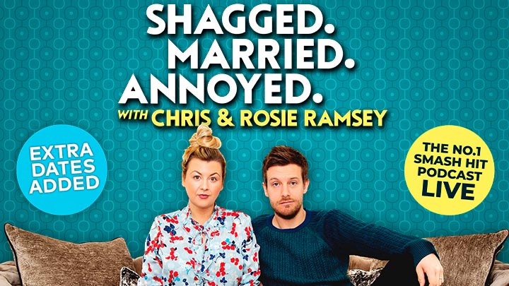 TicketmasterUK's tweet photo. #tmExtras More tickets released for #ShaggedMarriedAnnoyed with @IamChrisRamsey
and @Rosemarino for 28 Sept 2020 at #Wembley SSE Arena, buy them now https://t.co/QFpVRUHwcP https://t.co/K7Bmels8fg