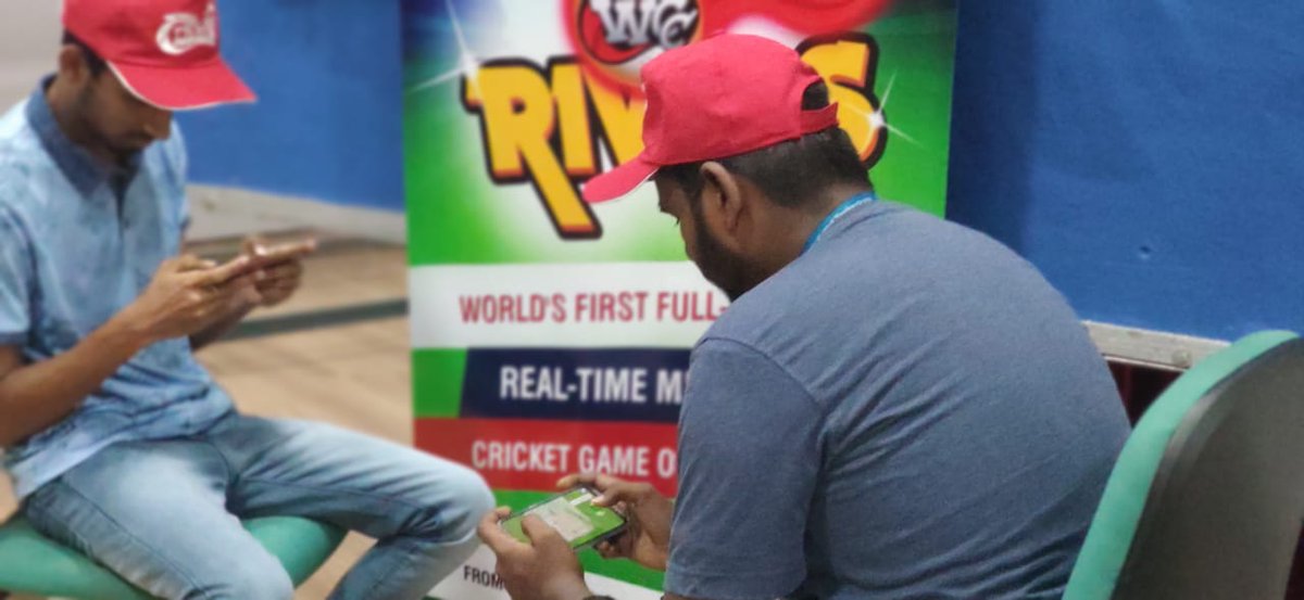 Worldcrickchamp's tweet photo. WCC Rivals - The first full featured, real-time cricket multiplayer at SRM Milan 
Download the game here - https://t.co/oxcoErsHJl https://t.co/j4JjllwQC5
