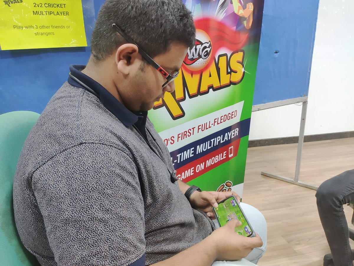 Worldcrickchamp's tweet photo. WCC Rivals - The first full featured, real-time cricket multiplayer at SRM Milan 
Download the game here - https://t.co/oxcoErsHJl https://t.co/j4JjllwQC5