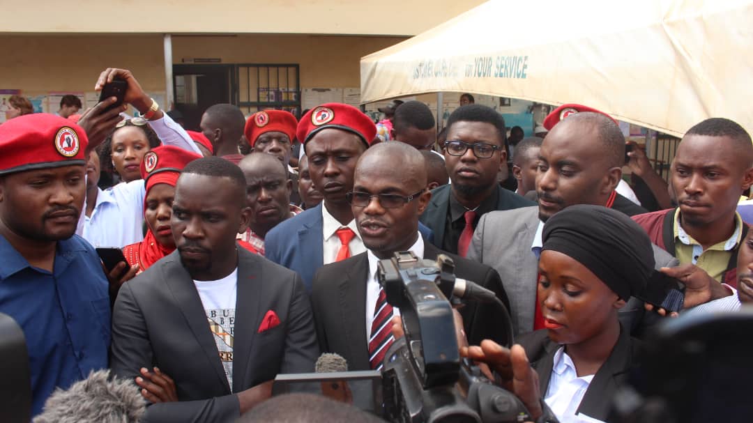 Our comrades&amp;the journalist have been granted bail.Yesterday 22 from Busoga who spent a night at Nalufenya were freed,Olenge Tony in Gulu was freed,DenCity was also granted bail.We still demand for the release of all our comrades who are detained just bse they support PeoplePower