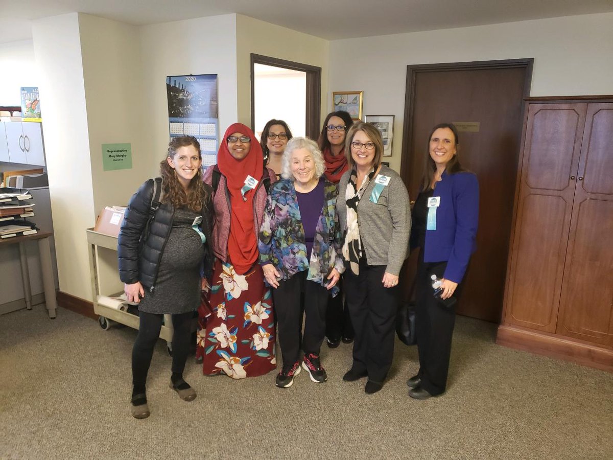 SarahMittelstad's tweet photo. A great day at the capital with Minnesota Administrators of Special Education.  Thank you for your time and your ongoing work for Minnesota Senator Rosen,  Representative Gunther, and Representative Murphy. https://t.co/3lAueSAr0B
