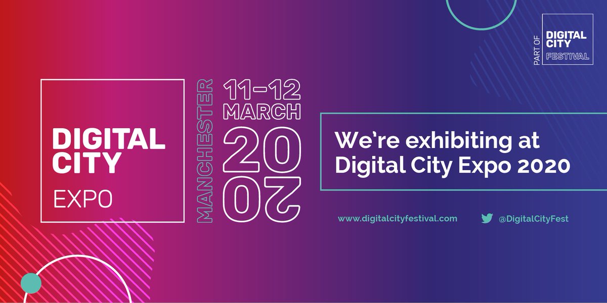 ●We’re delighted to announce we’re exhibiting at Digital City Expo 2020, part of <a href="/DigitalCityFest/">Digital City Festival</a>. Register to attend: dcf-2020-visitor.reg.buzz/?exhibitor-inv…